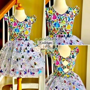 Dress, Disney, custom, Mickey, princess,